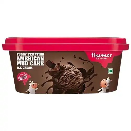 Havmor Ice Cream - American Mud Cake, 750 ml Tub